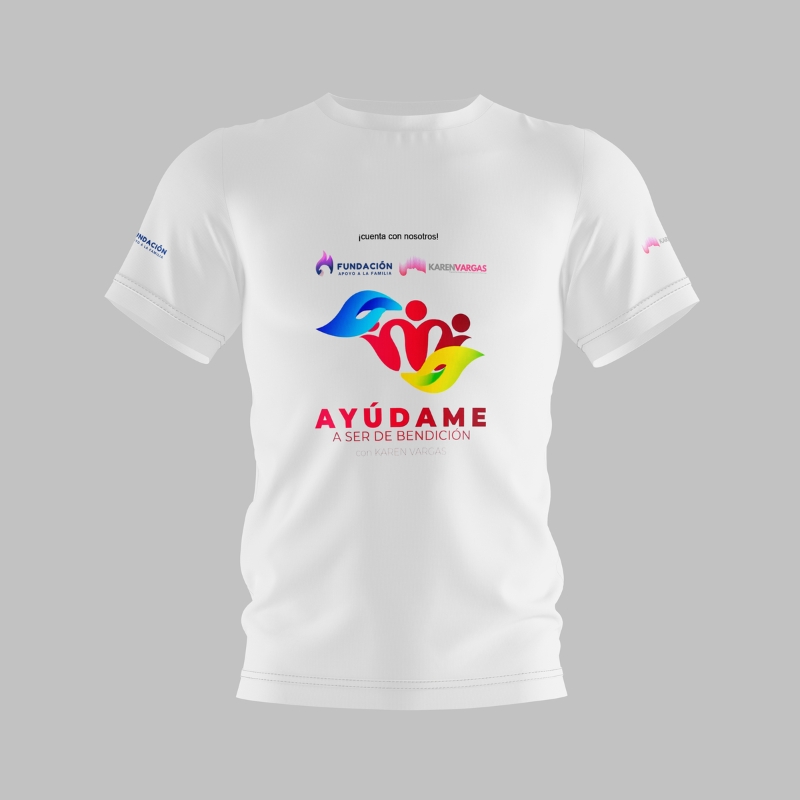 Frontal-camisa-de-amor-ayudame-a-ser-de-bendicion-ayuda-social-con-karen-vargas - Tienda